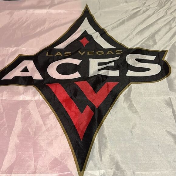 Las Vegas Aces banner. 2023 World Champions WNBA. - Picture 6 of 8